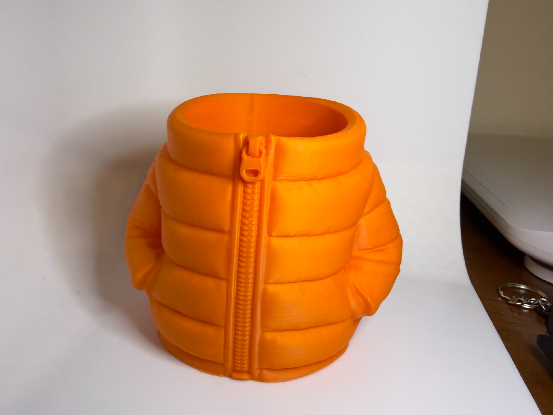 Zipped Puff Jacket Koozie