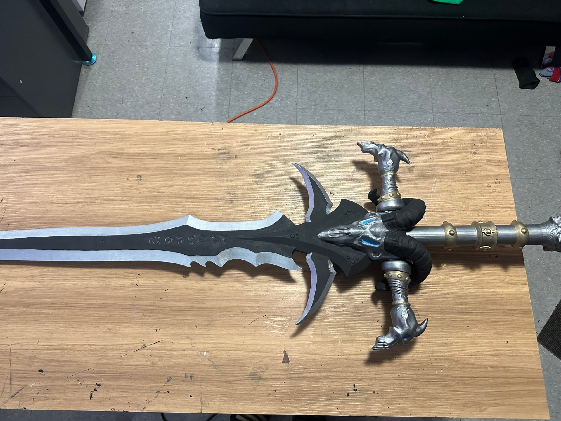 Frostmourne with LED's and reinforcements