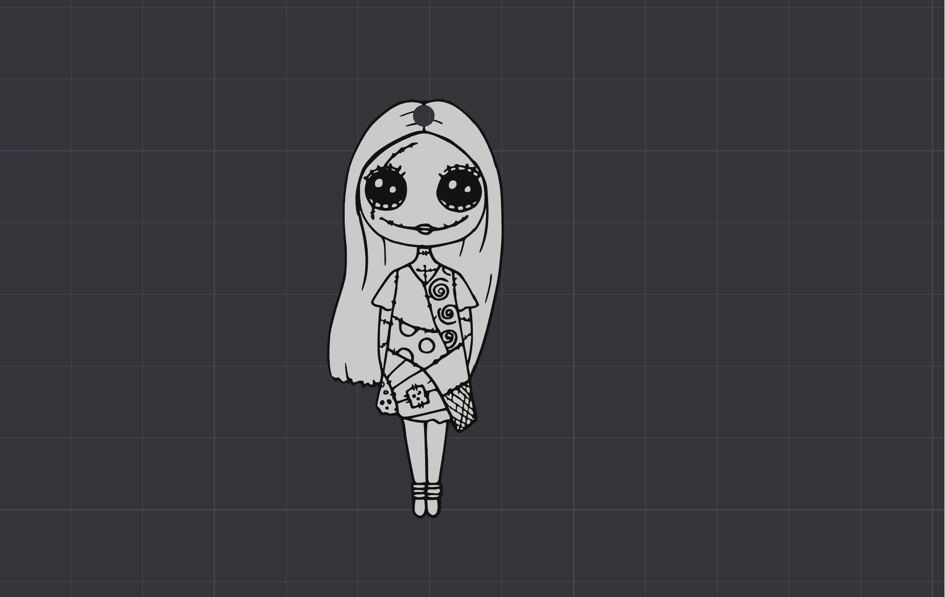 sally keyring charm