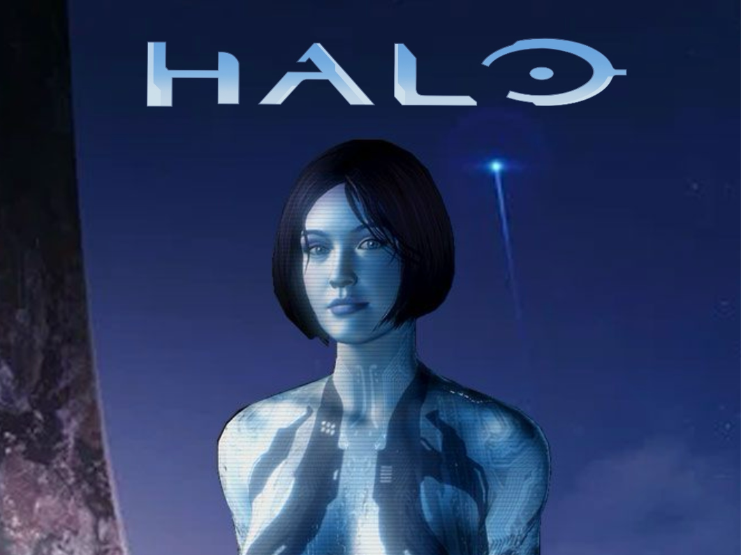Halo Cortana Lithophane