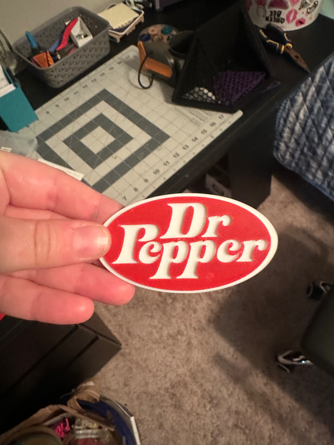Dr Pepper Logo Magnet