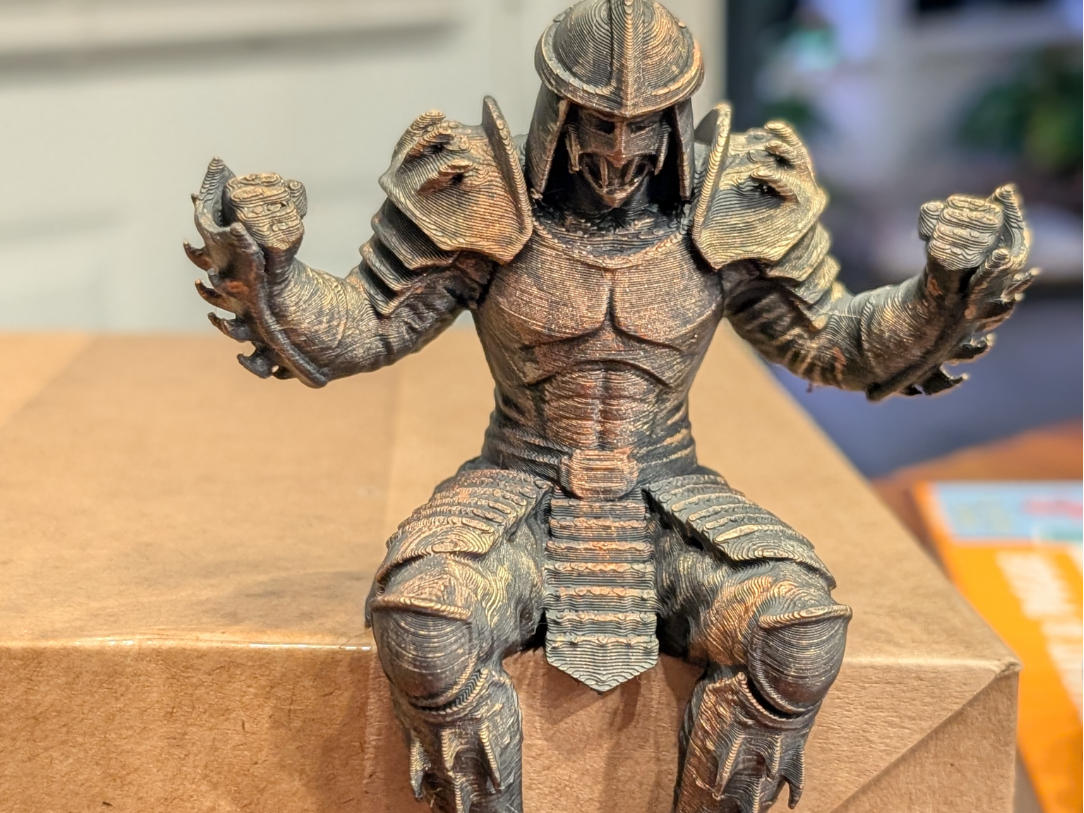 TMNT The Shredder Shelf Sitter