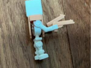 Legos Minifigure Brick Gun Print in Place!