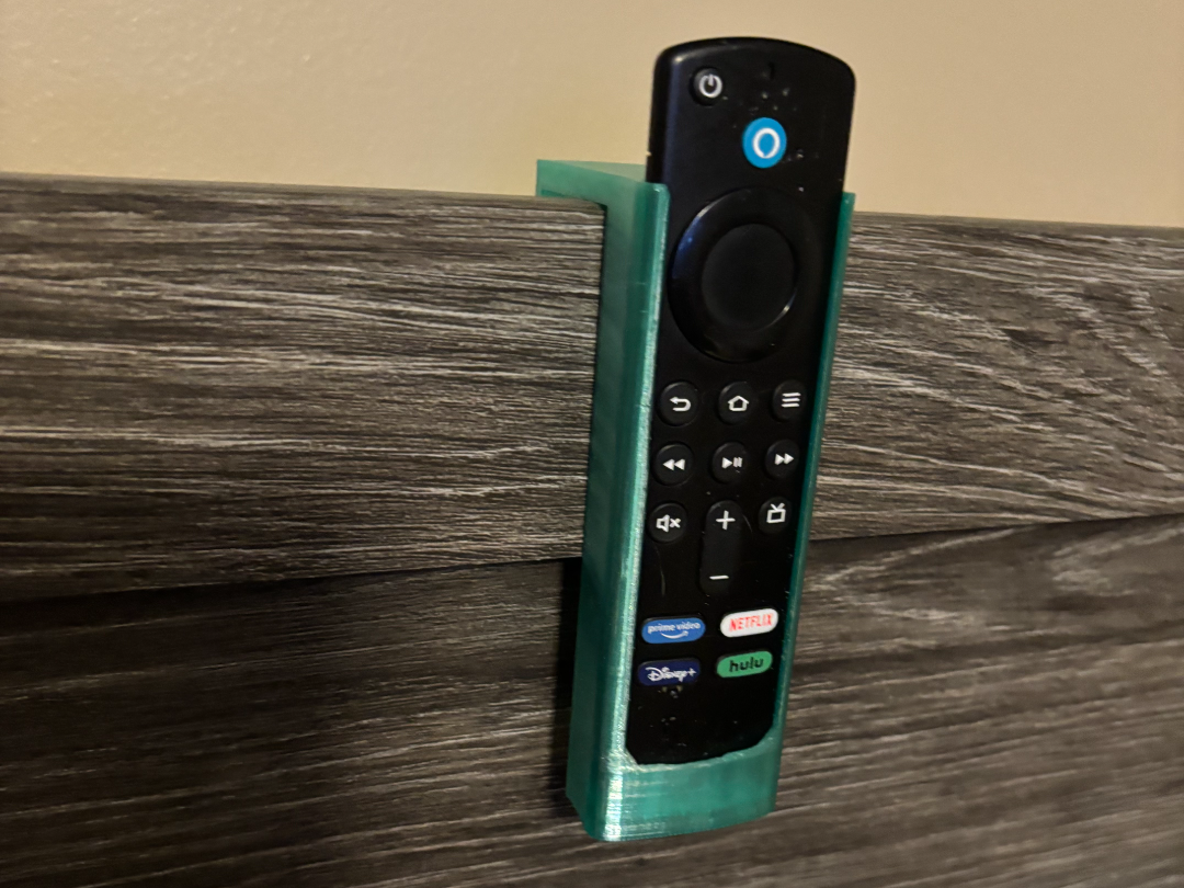 Headboard Firestick Remote Holder