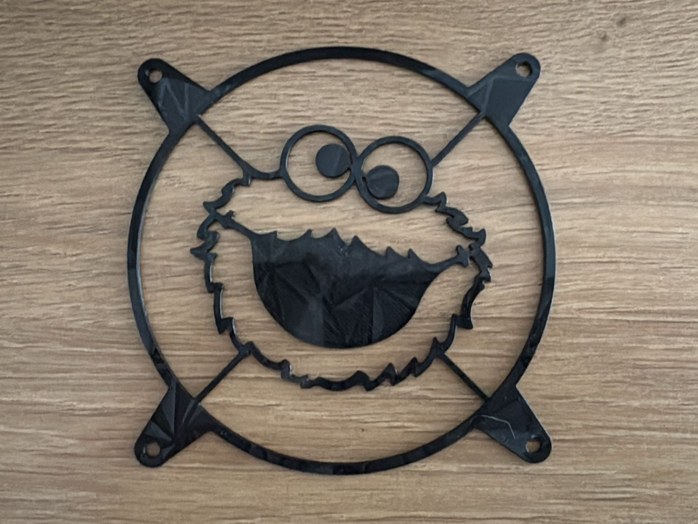 Cookie Monster / Krümelmonster 120mm FAN Mod