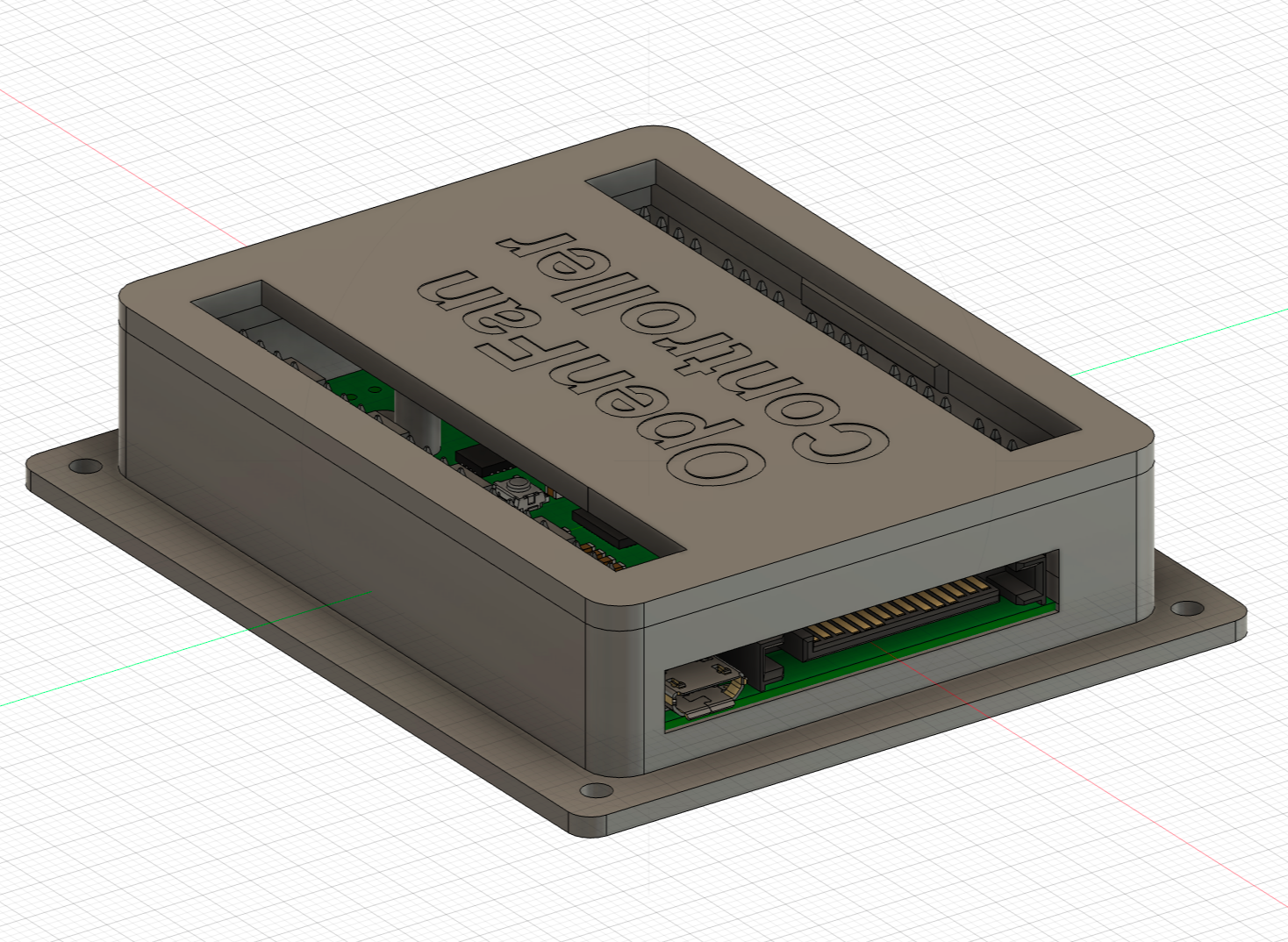 Open FanController (MicroUSB)-SSD Bottom Mount