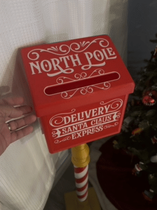 Standing Christmas Mailbox