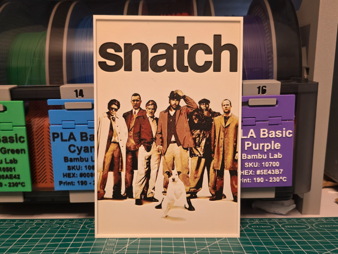 Snatch Movie Poster - Hueforge Art