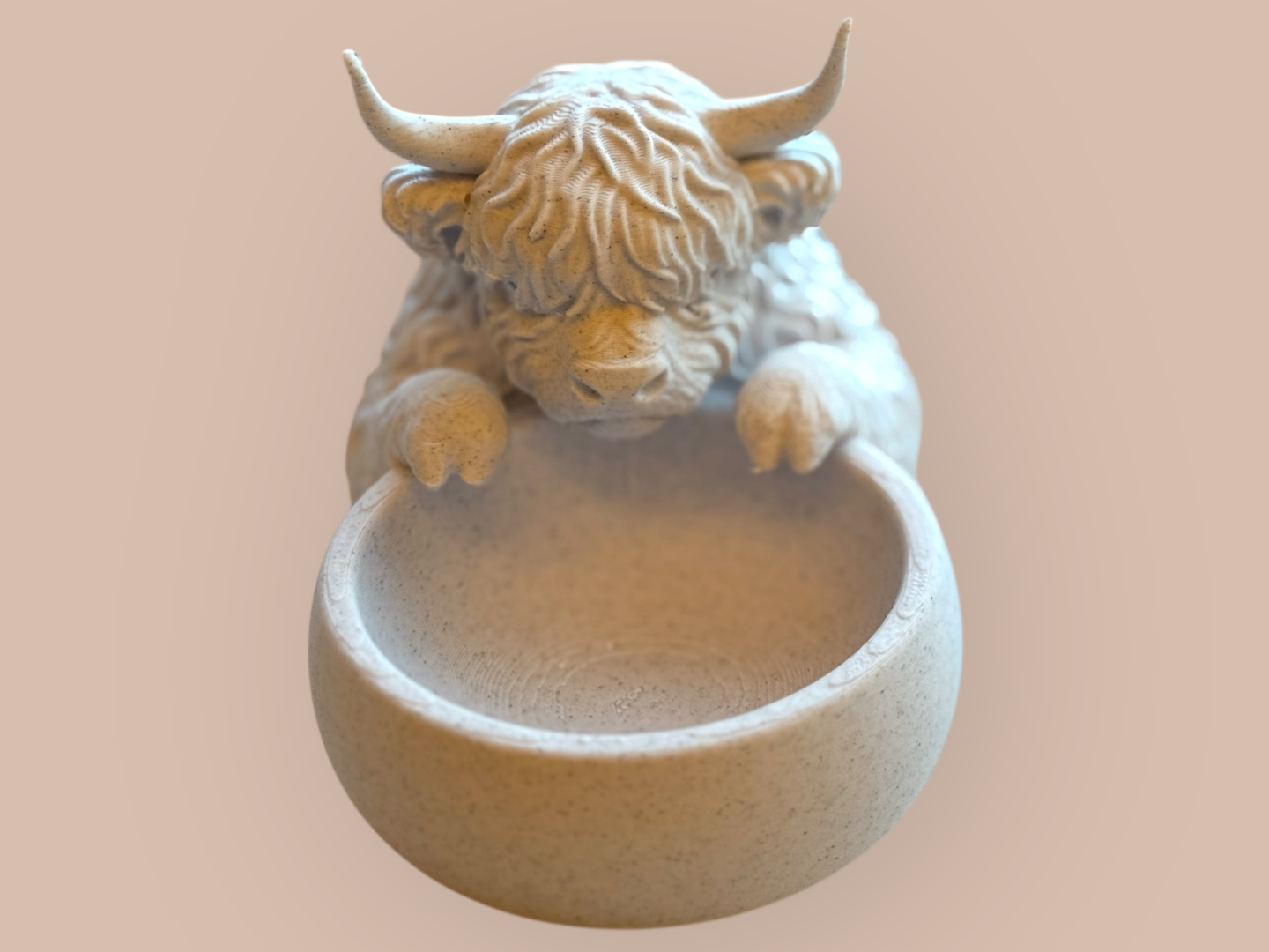 Gentle Bowl Highland Cow- Organizer