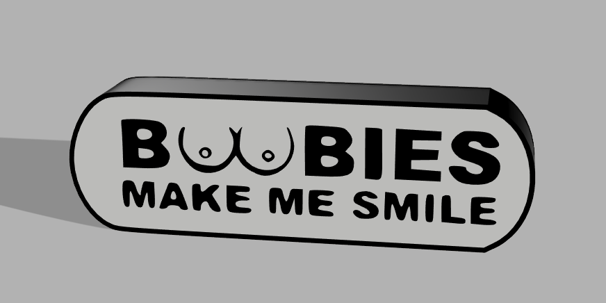 Boobies Sign