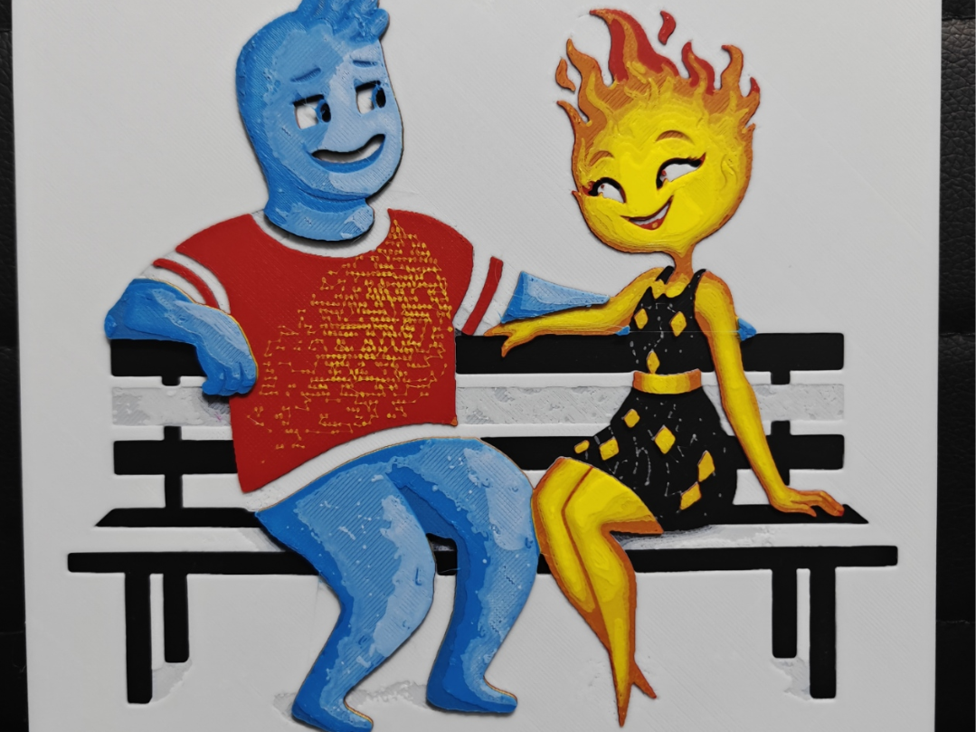 Wade and Ember Elemental
