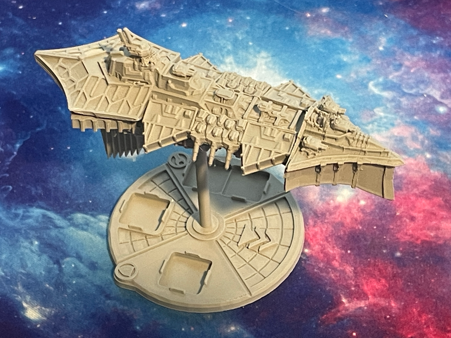 BFG Chaos Warmaster Class Battleship