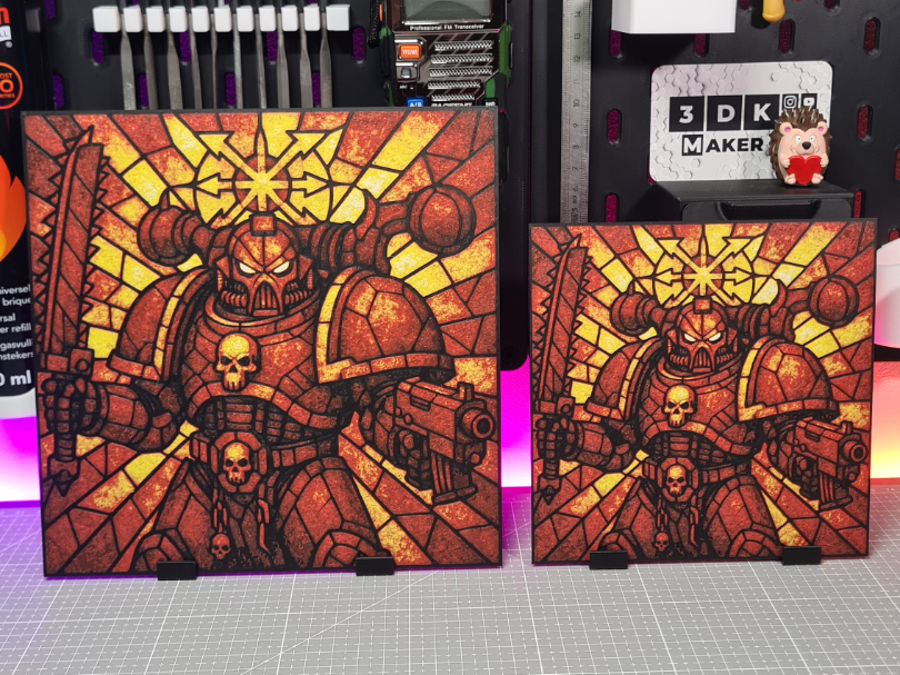 Khorne Chaos Marines - Hueforge - 4 Colors