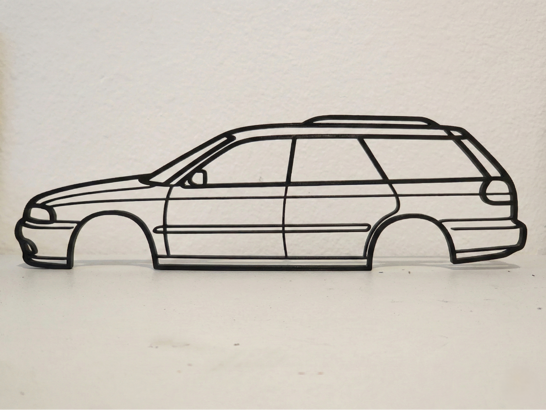 Subaru Legacy Wagon 2nd Gen Wall Art