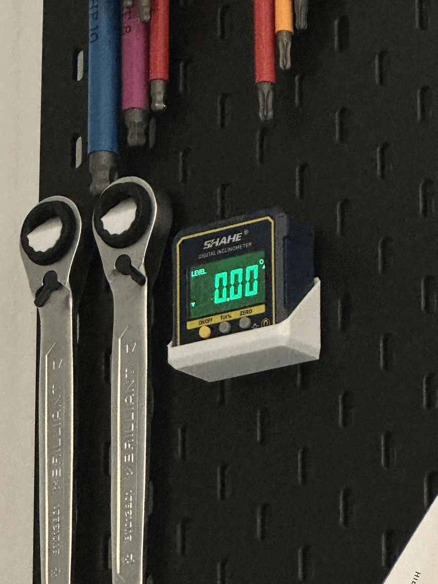 Skadis digital level box holder