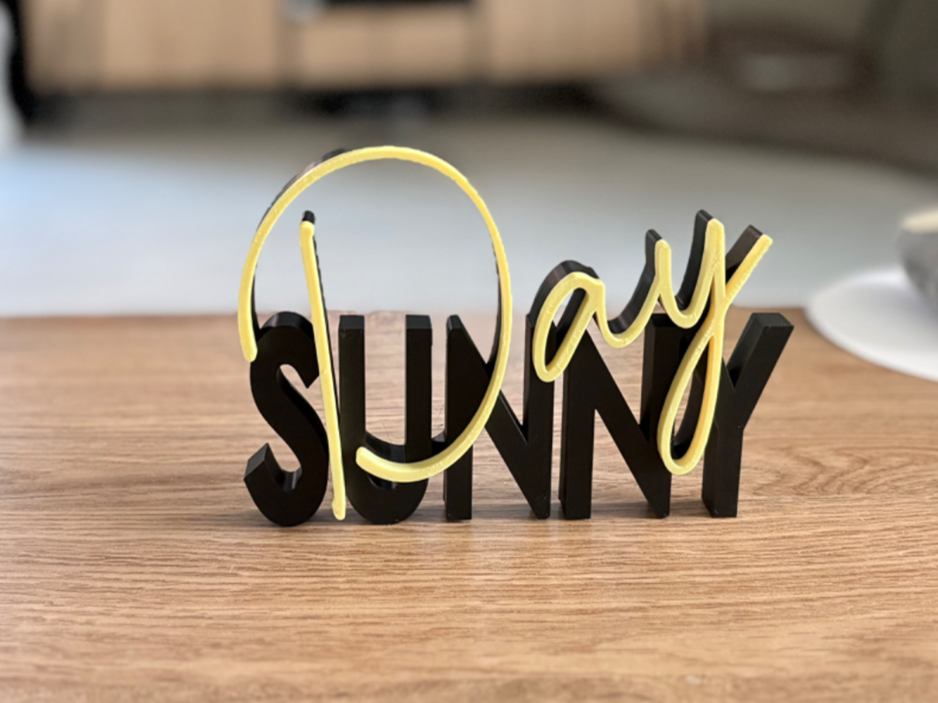 Deko Schrift Sunny Day