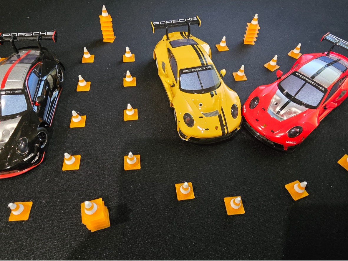 Leitkegel Mini – Maßstab 1:50 (Carrera Hybrid)