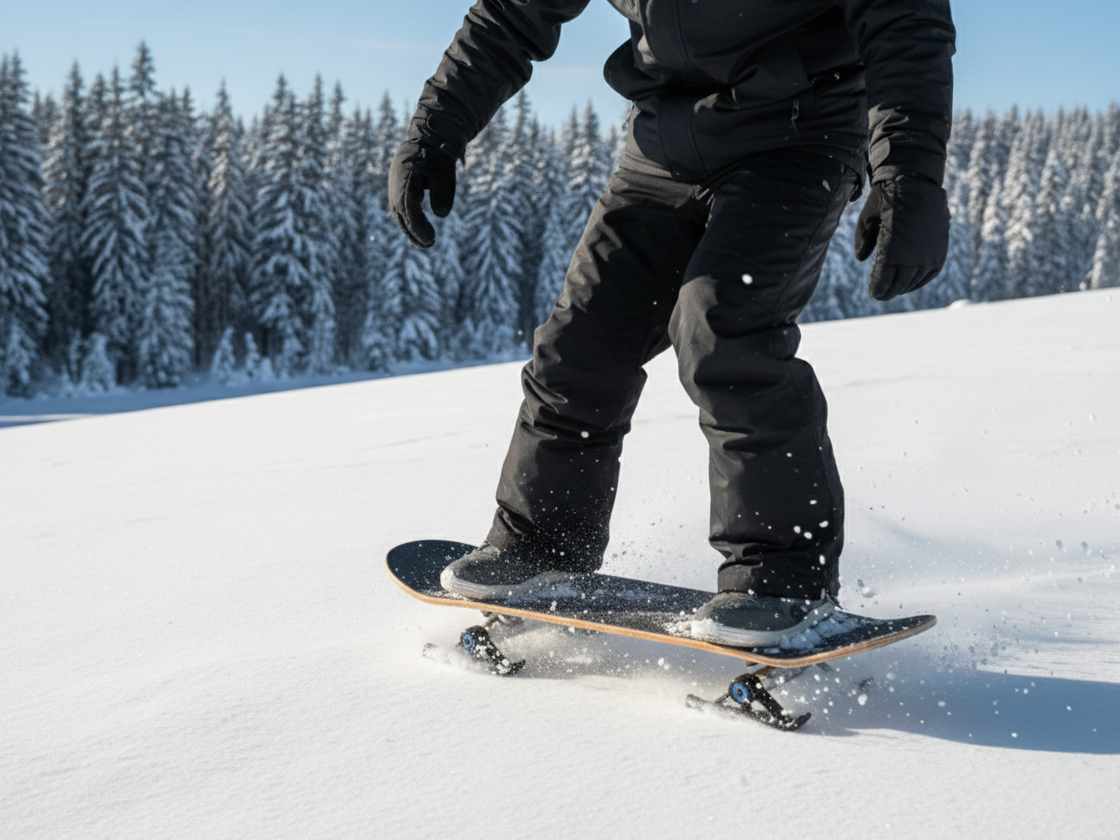 Skateboard & Longboard Snow-Skates Fins Adapters