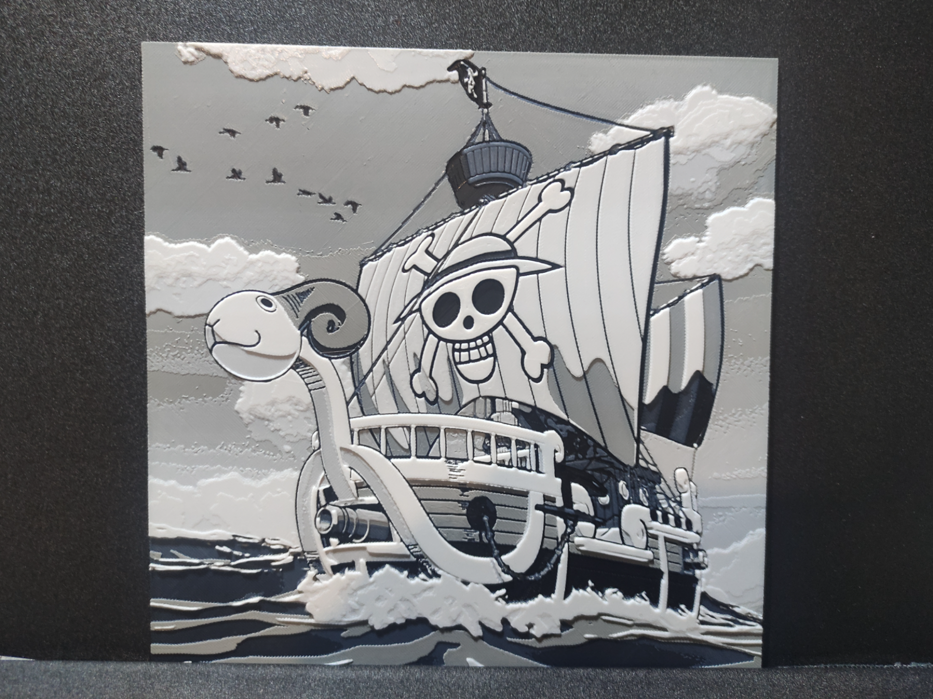 One Piece - Crew's Ship Going Merry - 4 Colos AMS