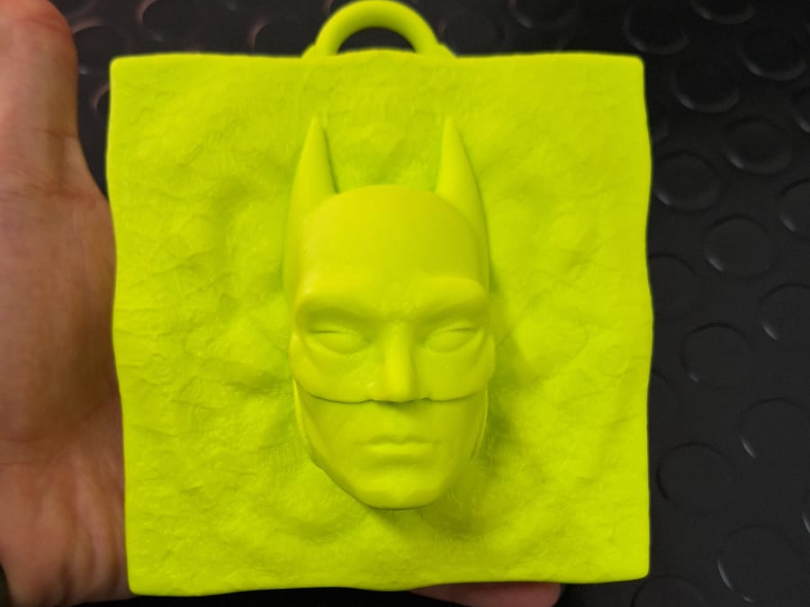 QUADRO DI BATMAN!! effetto pietra!