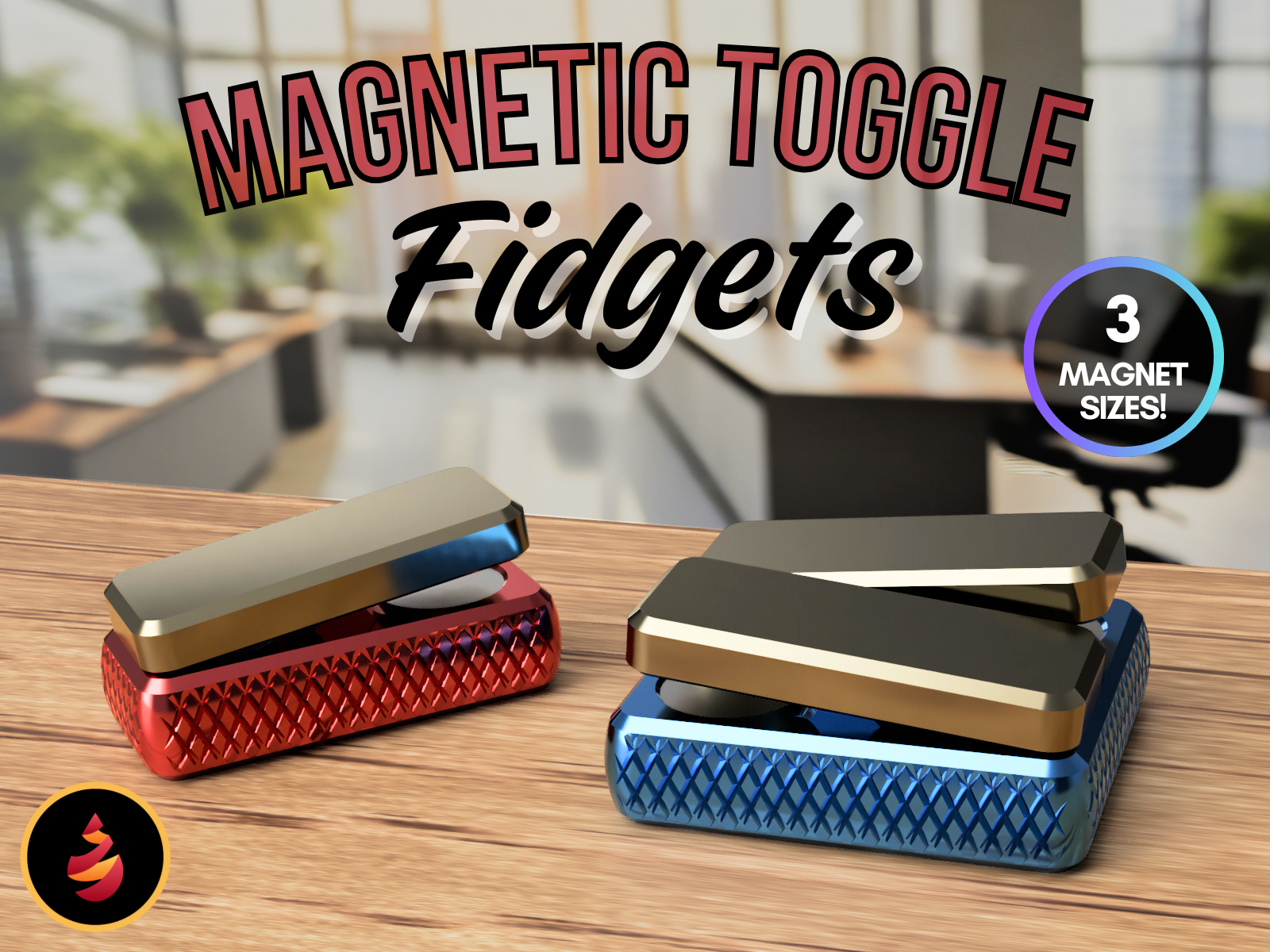 Magnetic Toggle Fidgets