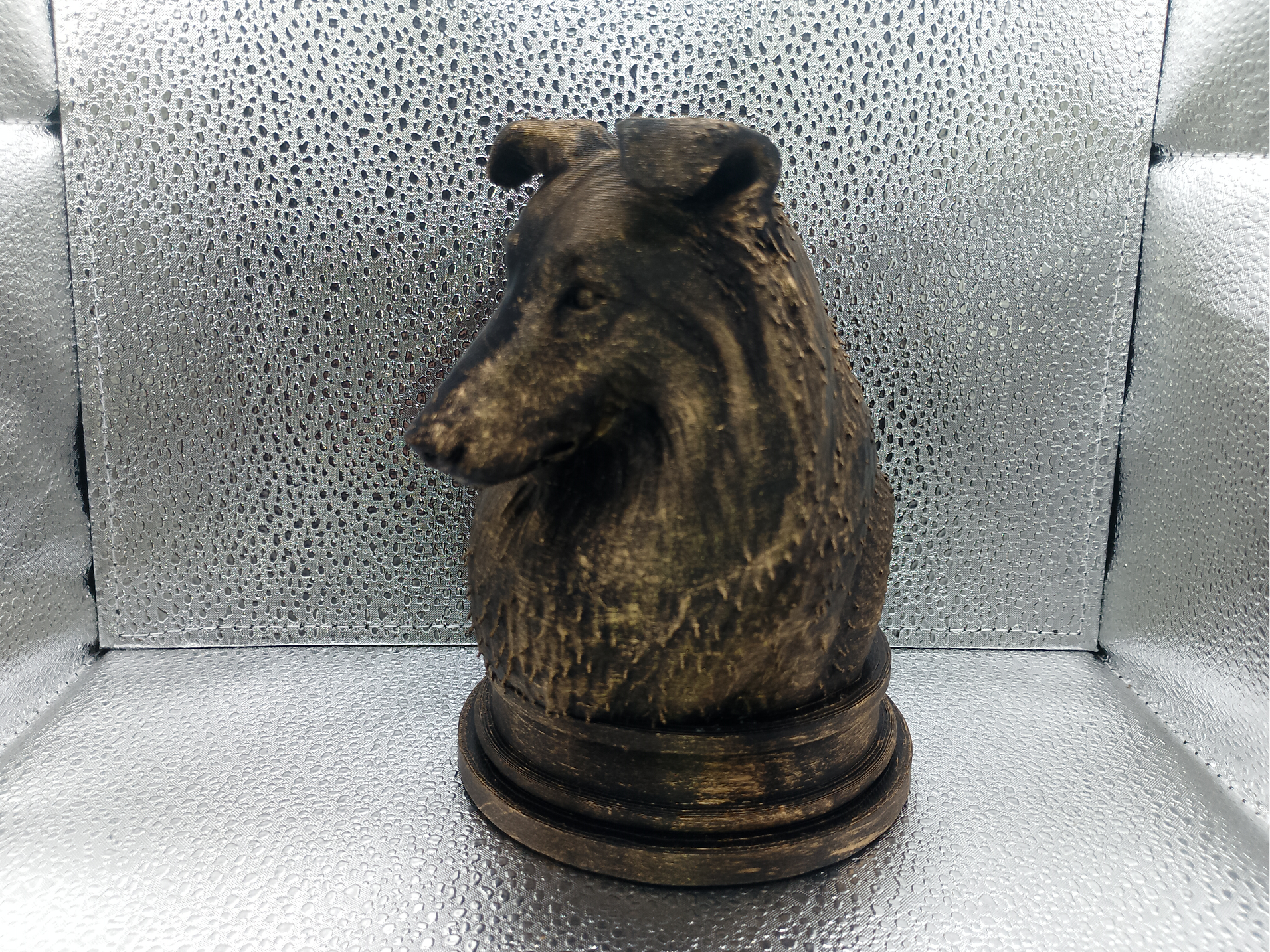 Rough Collie Bust