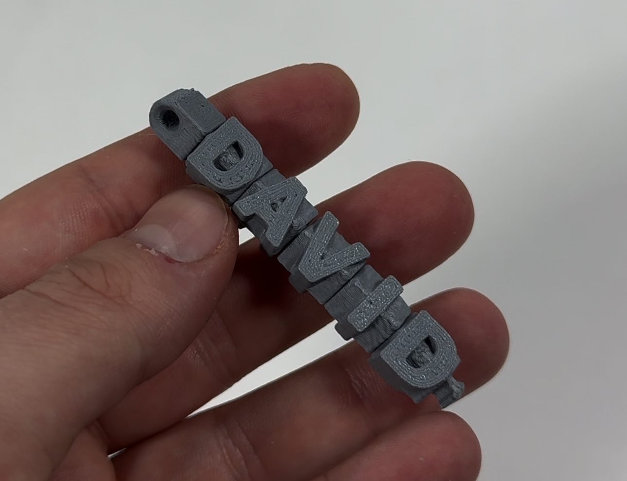 Individual Keychain Nameplates