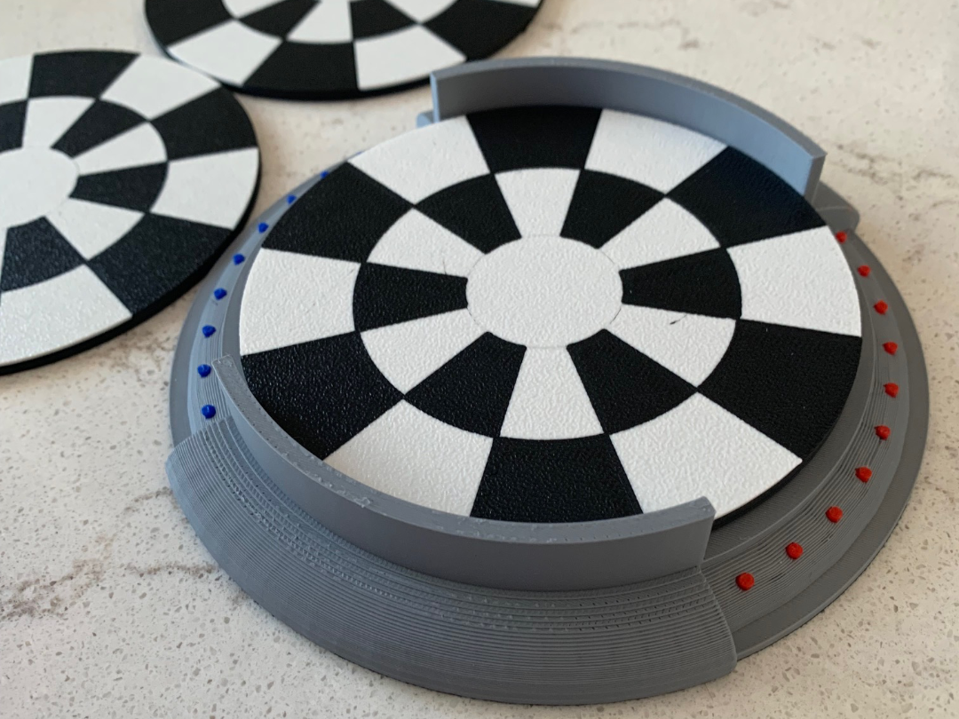 Star War Holochess "Dejarik" Coaster Set