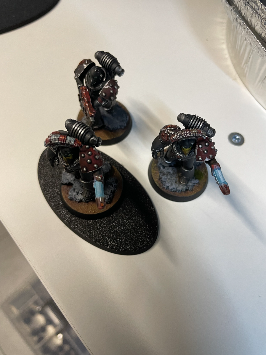 Warhammer / Miniature wargame bases - full set of oval bases