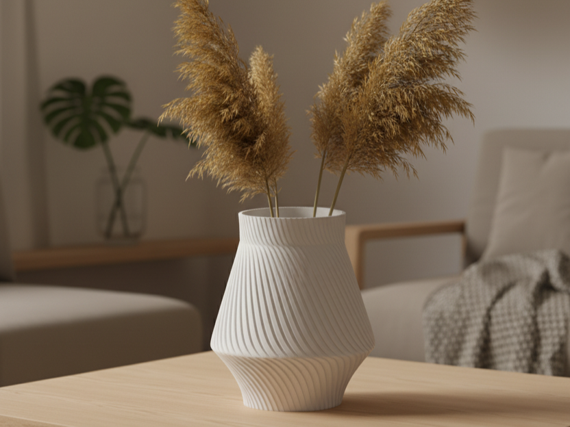 Vaso Japandi Strip