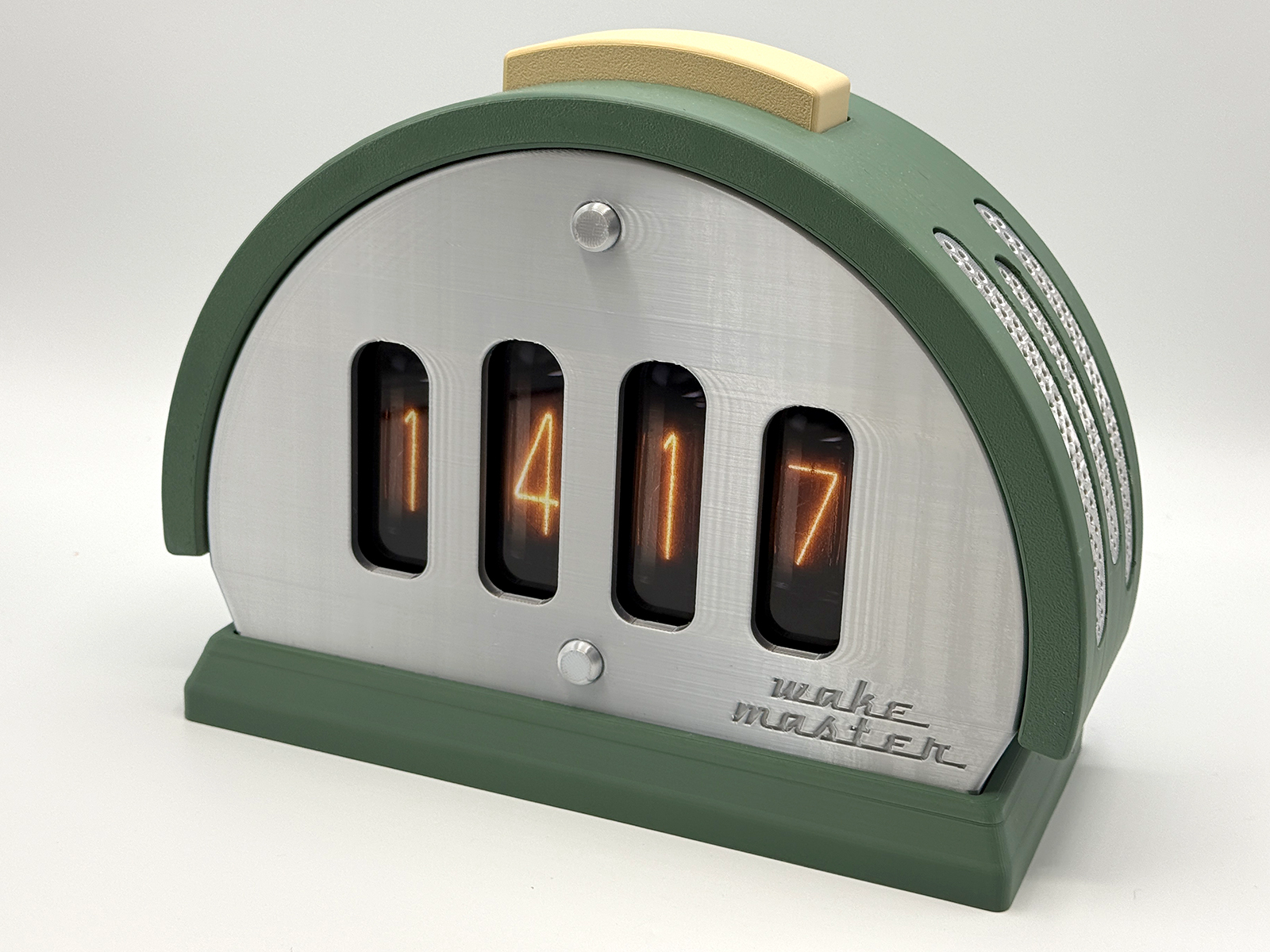 Fallout Wakemaster Nixie Clock Smartphone Dock