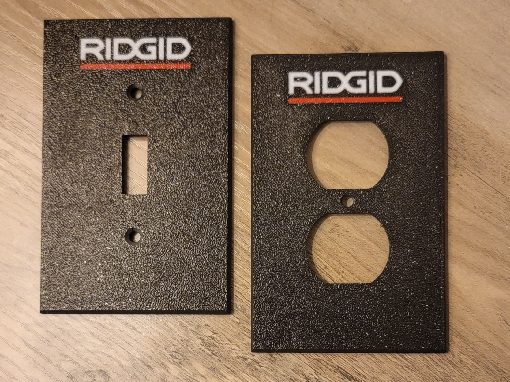 Ridgid switch and receptacle covers