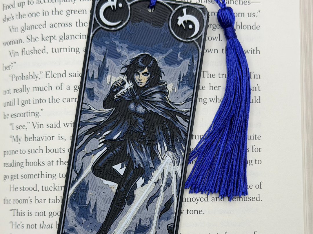 Vin the Mistborn Art Bookmark