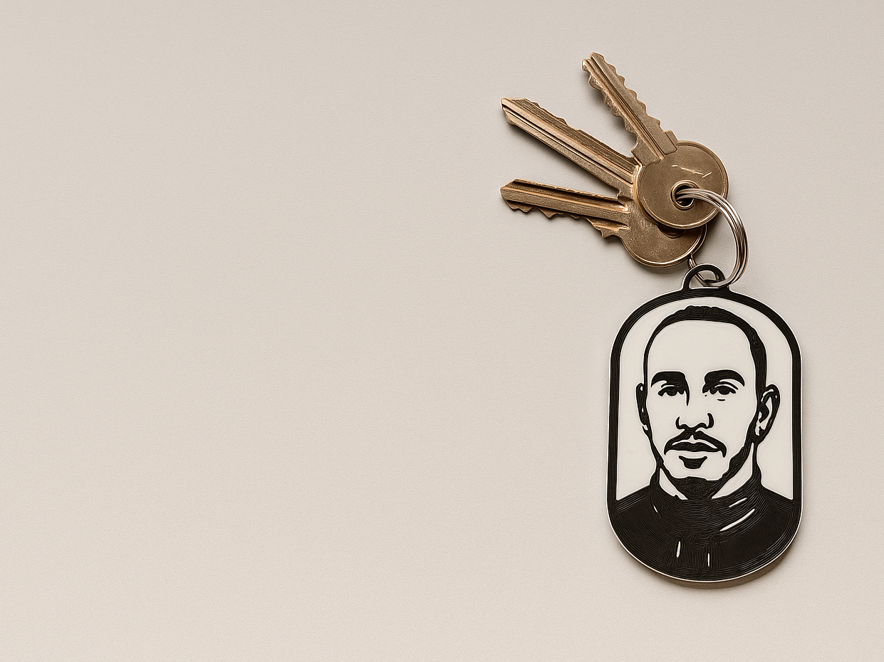 Lewis Hamilton keychain