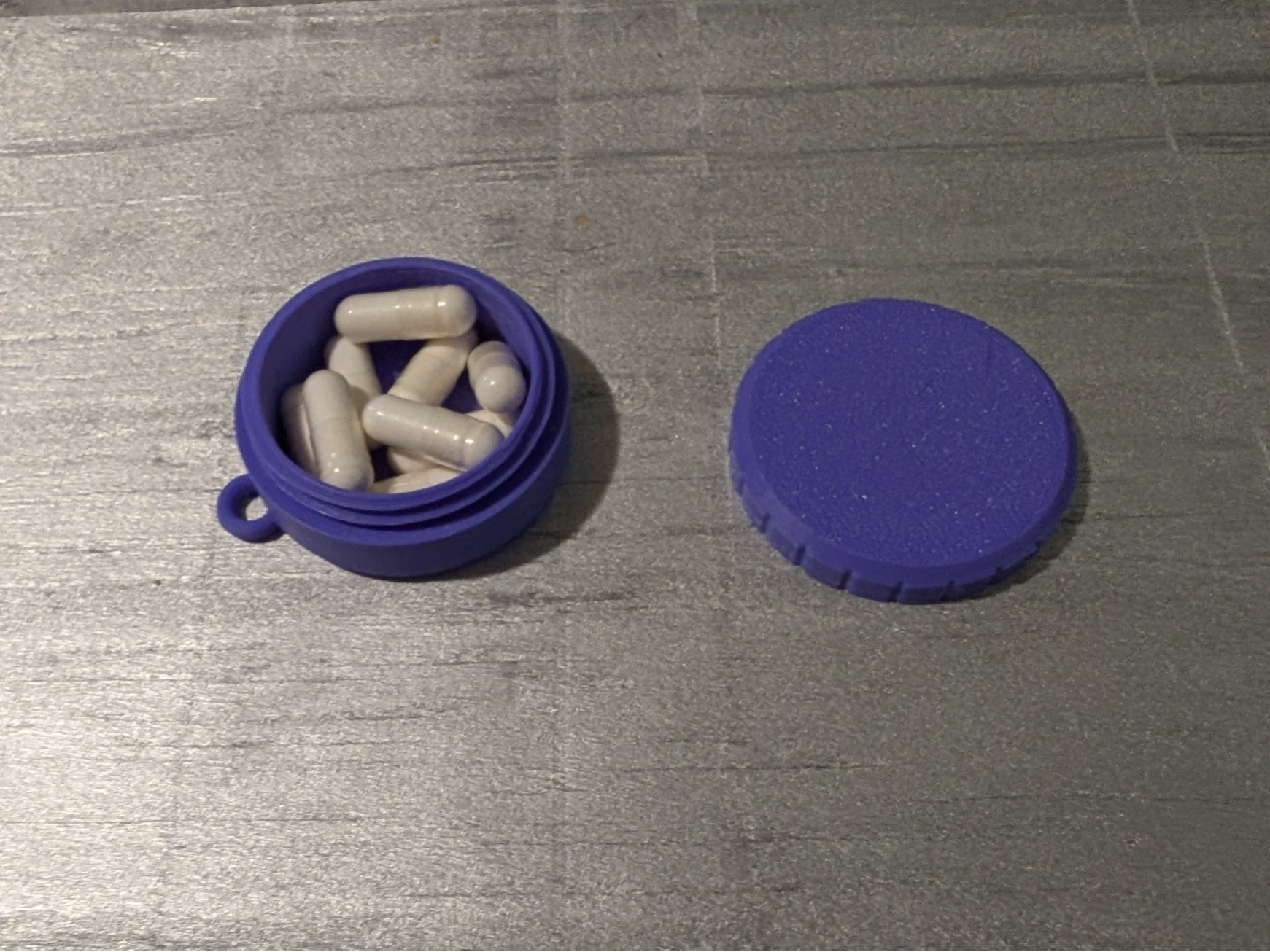 Travel Container Keychain