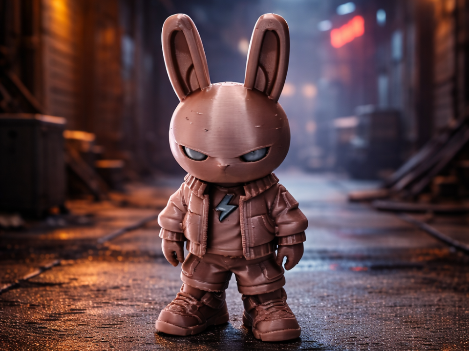 Street-Hase "Flash" Urban Sammlerfigur Style
