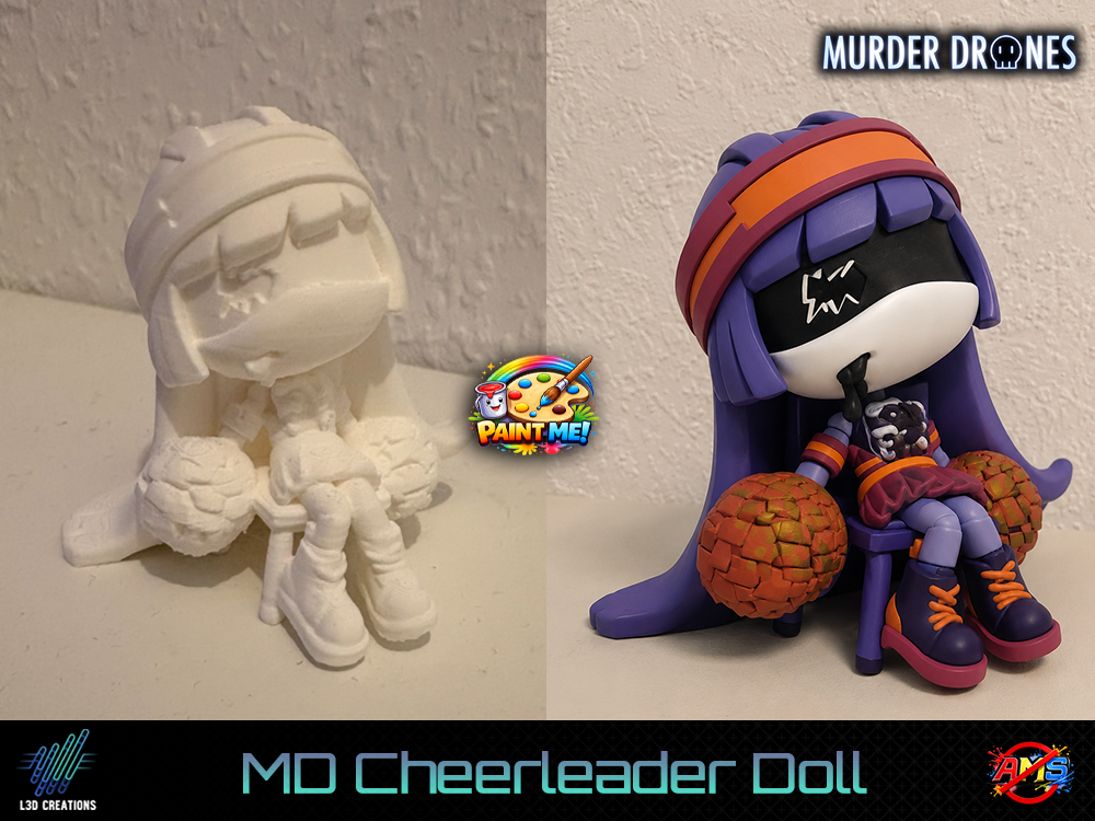 Cheerleader Doll Animiniz from Murder Drones