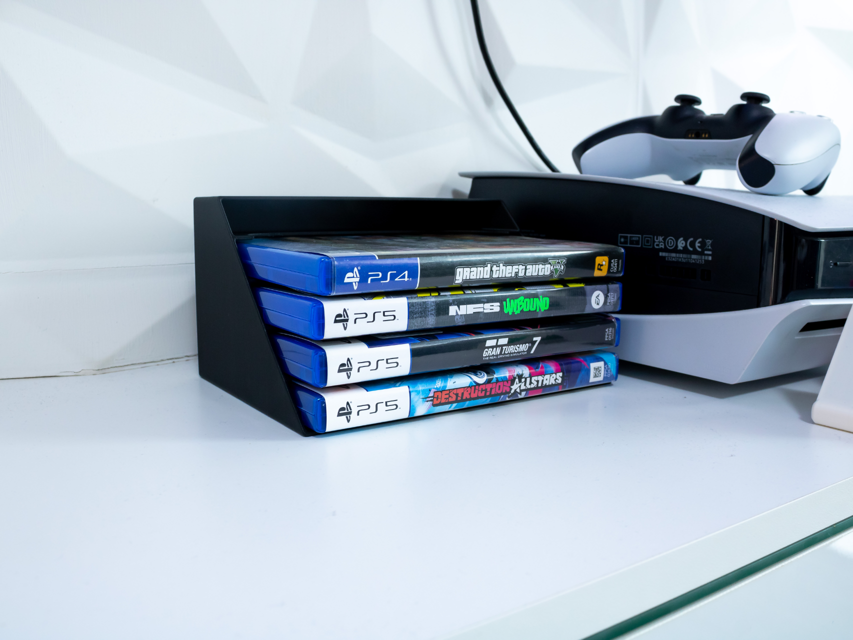 Play station games stand