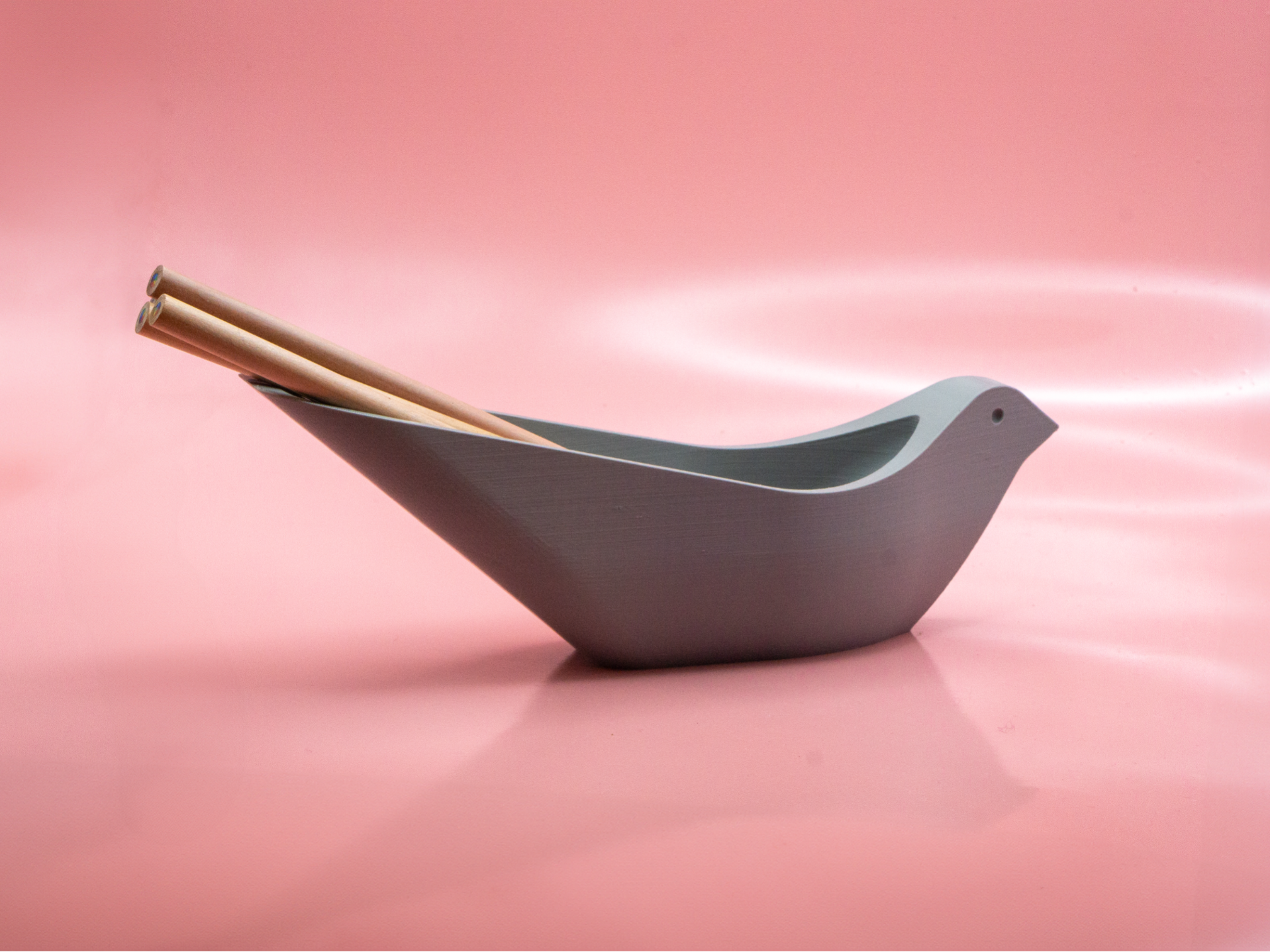 Bird Pencil Holder by Pork3D.com