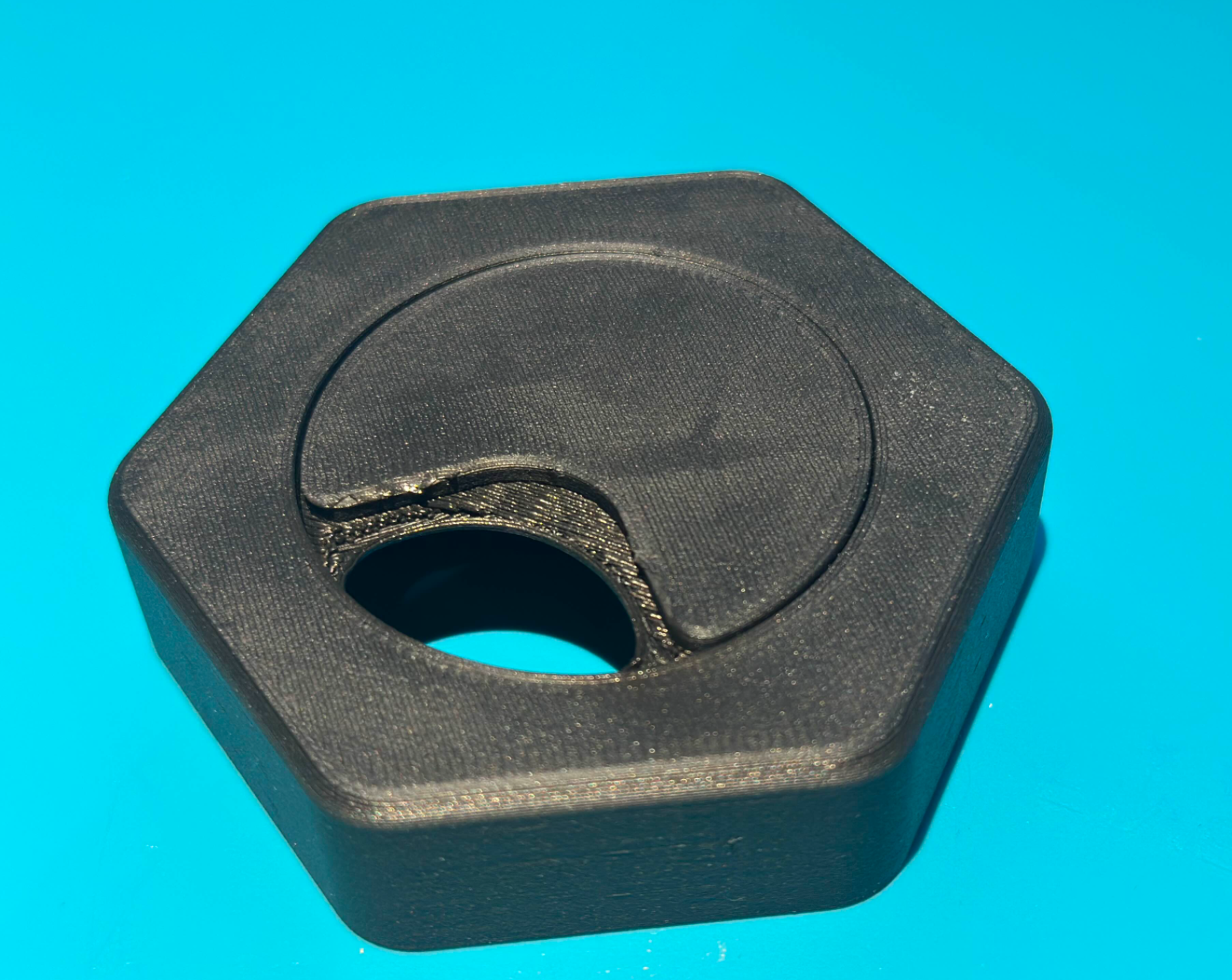 Mason Jar Lid With Opening