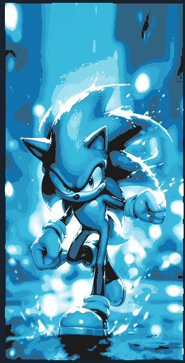 Hueforge Sonic The Hedgehog 3