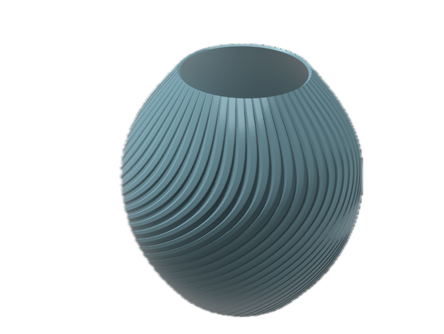 Spiral Design Flower Bouquet Vase
