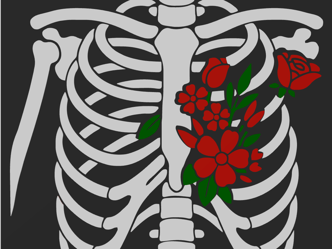 Anatomical Flowers Wall Art