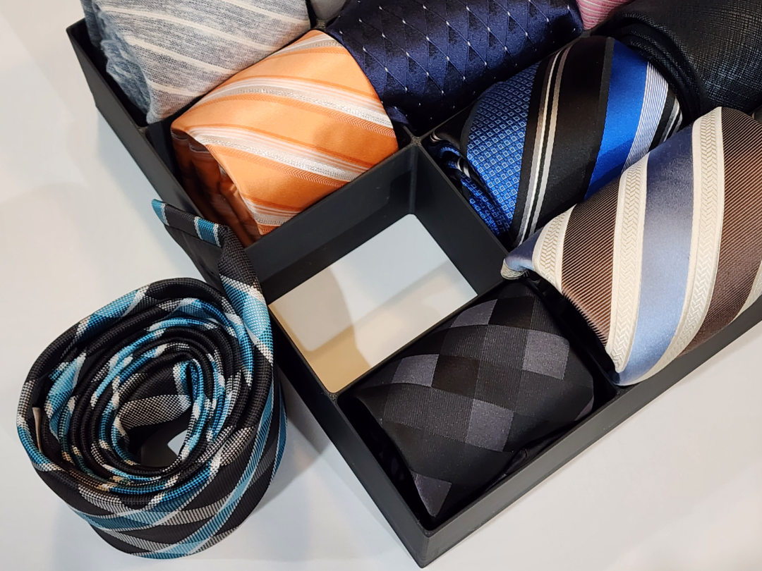 Neck Tie Display Organizer