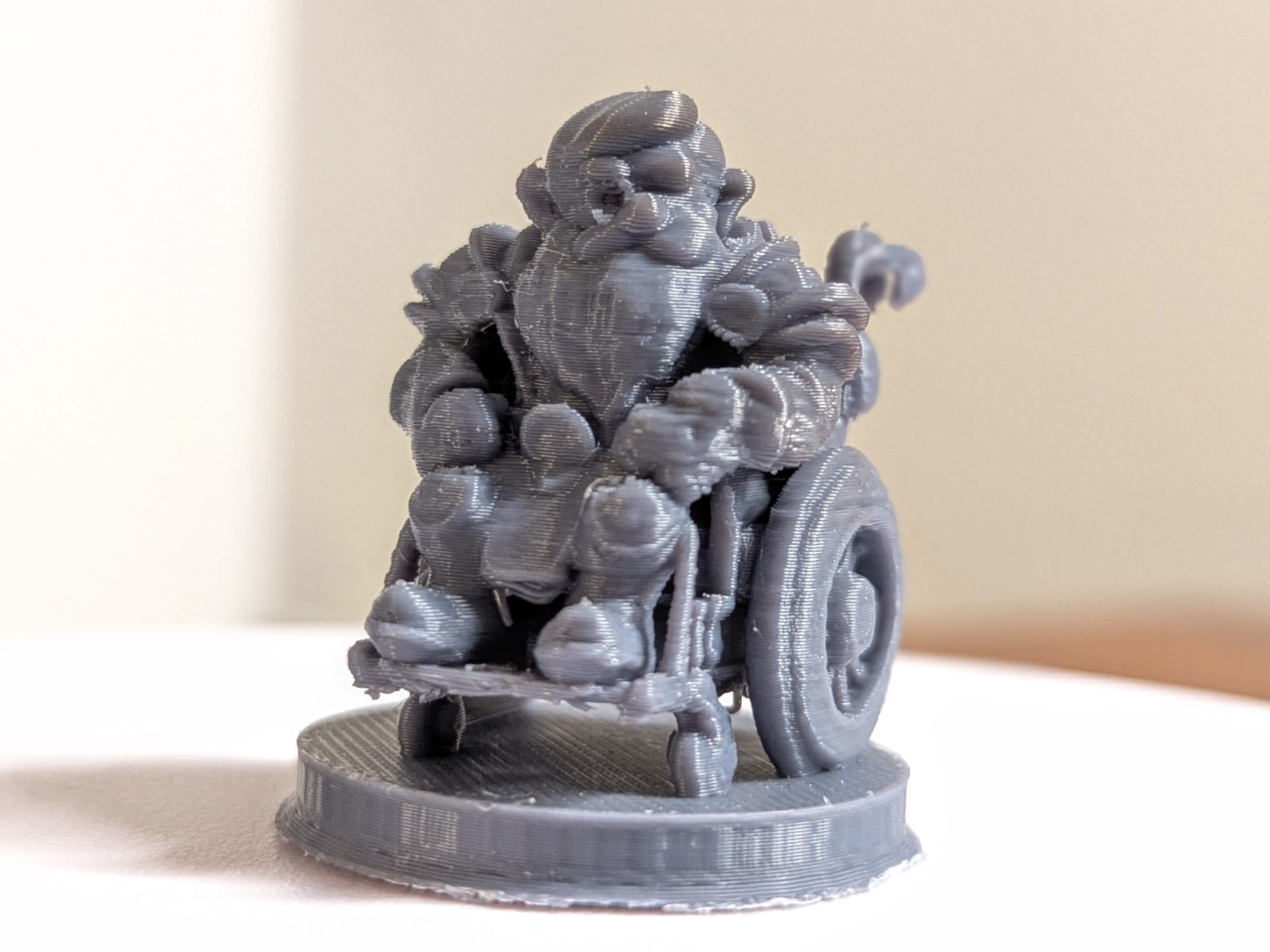 Gnome in Wheelchair