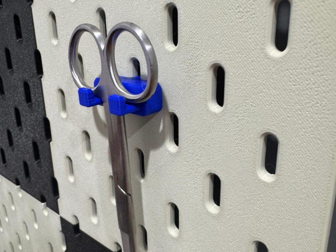 IKEA Skadis Surgical Scissors holder