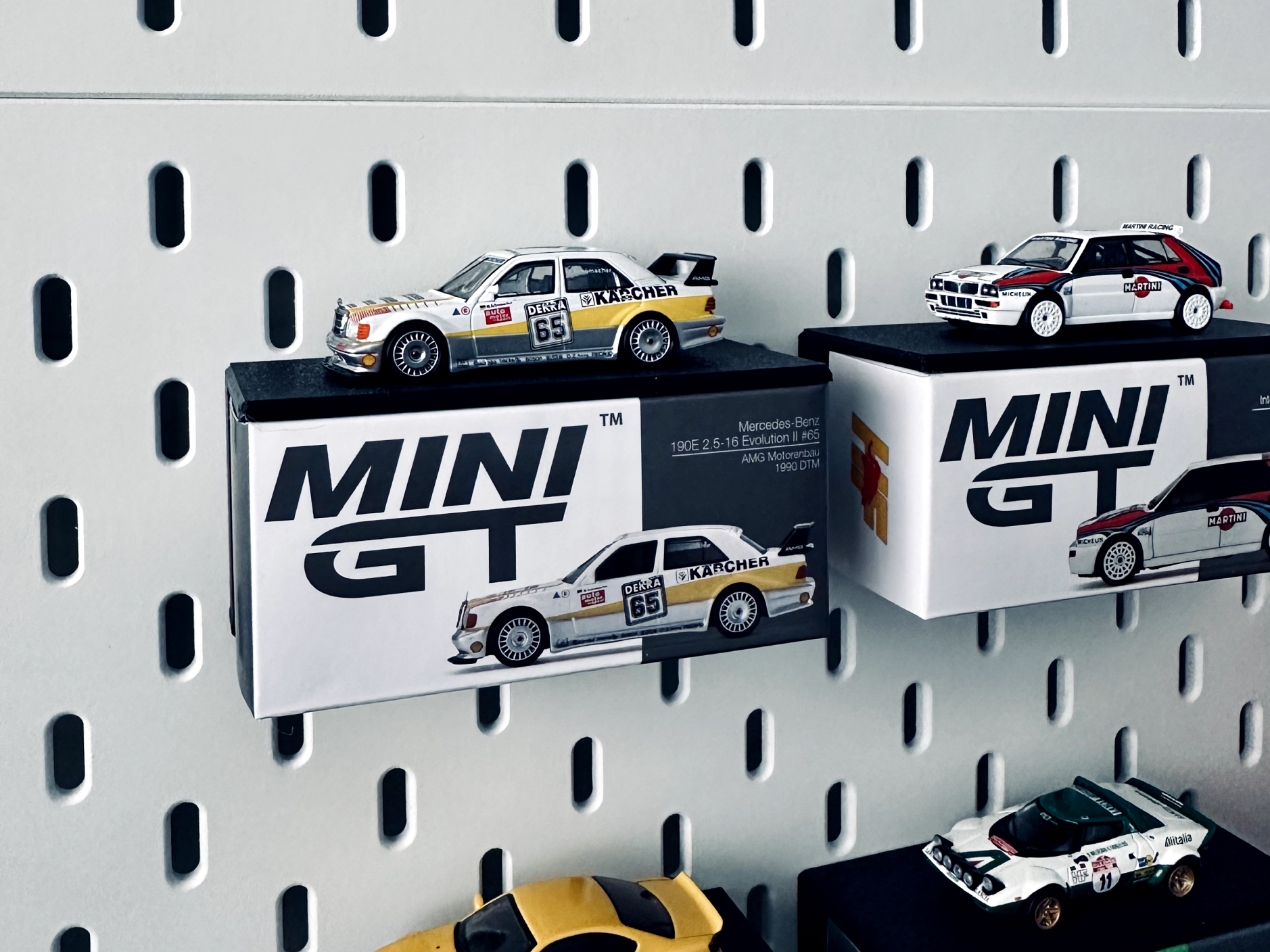 Mini GT / Tarmac display for Ikea Skadis