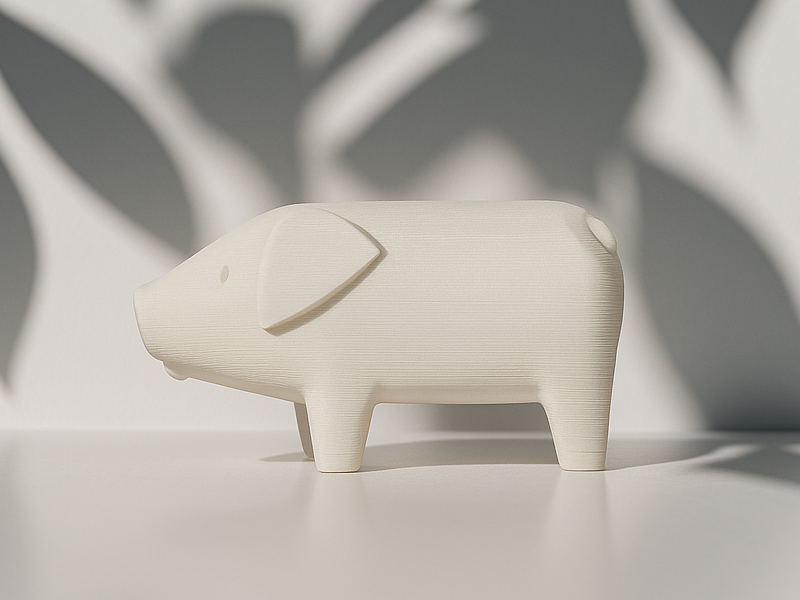 Piggy Bank Sculpture