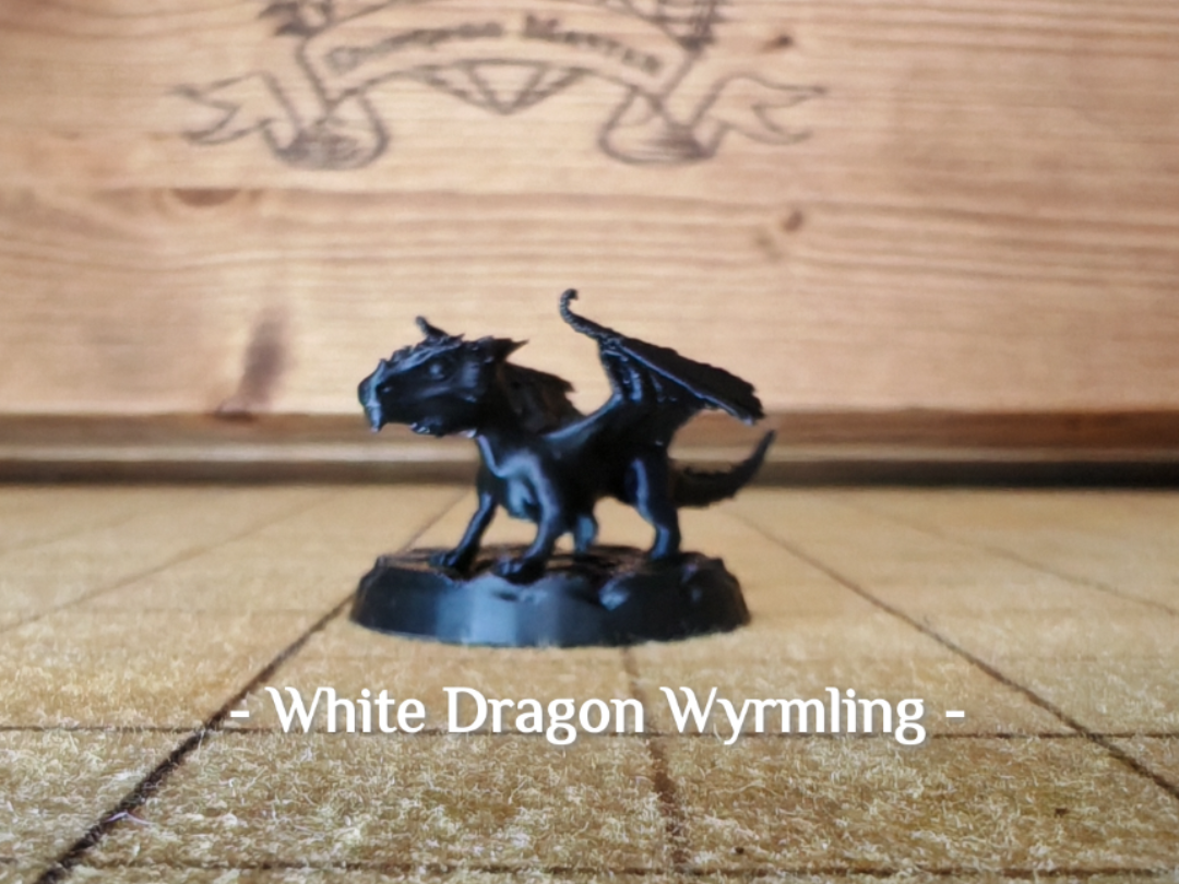 White Dragon Wyrmling - D&D Monster Manual -Day 84