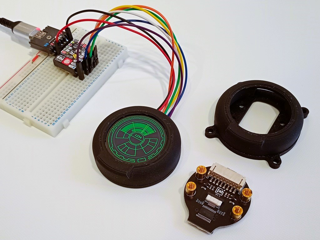 1.28 inch Round LCD Enclosure
